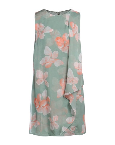 EMPORIO ARMANI Short dress Sage green 100% Silk