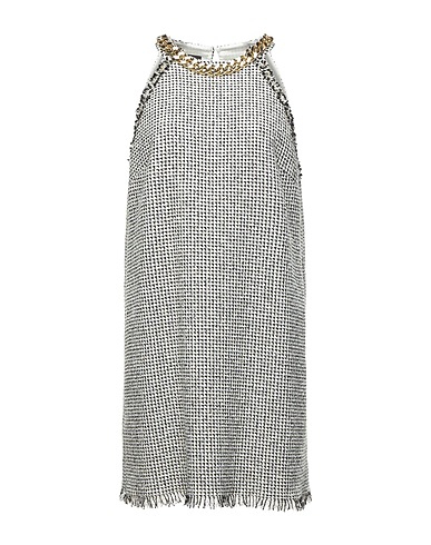 PINKO Short dress White 65% Cotton, 13% Polyester, 12% Acrylic, 10% Polyamide