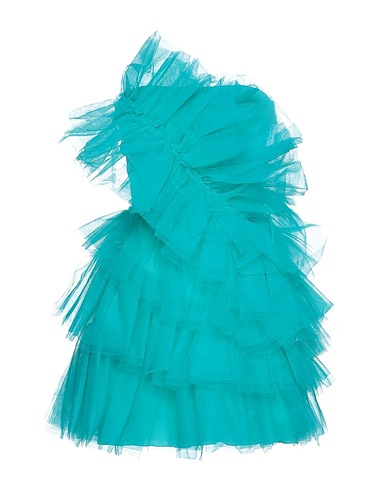 ANIYE BY Short dress Turquoise 100% Polyamide