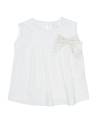 KID'S COMPANY T-shirt Ivory 90% Cotton, 10% Elastane