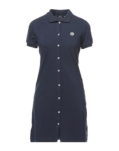 JOTT Shirt dress Midnight blue 95% Cotton, 5% Lycra®