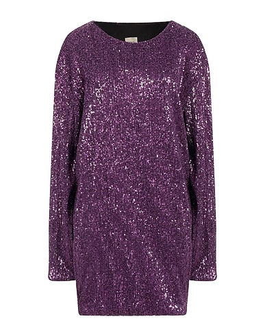 5RUE Robe à paillettes Violet 100% Polyester