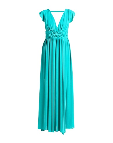 LIU •JO Long dress Green 100% Polyester