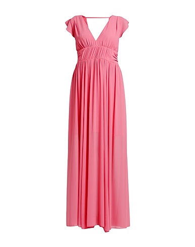 LIU •JO Long dress Pink 100% Polyester