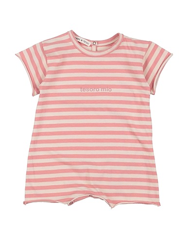 BABE & TESS Baby jumpsuit Pink 96% Cotton, 4% Elastane