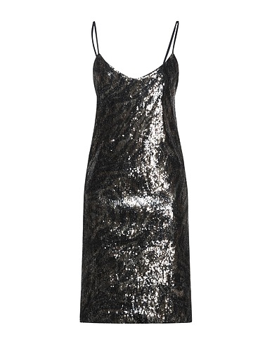 IRIÉ Vestito midi Nero 100% Poliestere