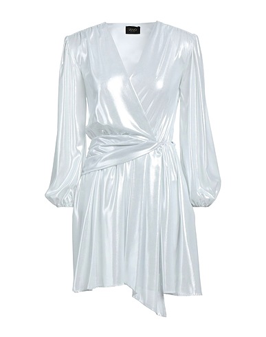 LIU •JO Sequin dress Silver 100% Polyester