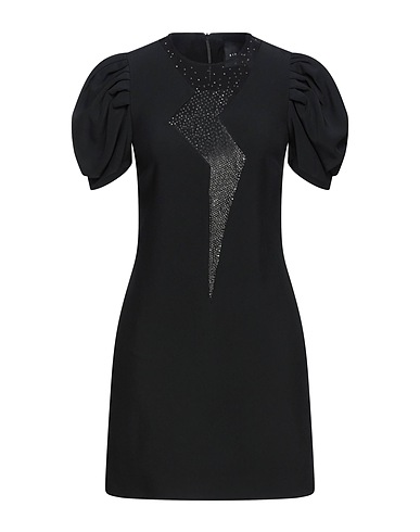 JOHN RICHMOND Sheath dress Black 100% Polyester