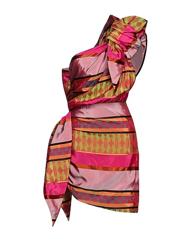 JIJIL Short dress Fuchsia 53% Acetate, 47% Polyester, Polyamide, PBT - Polybutylene terephthalate