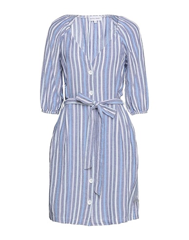 BELLA DAHL Hemdkleid Blau 70% Rayon, 30% Leinen