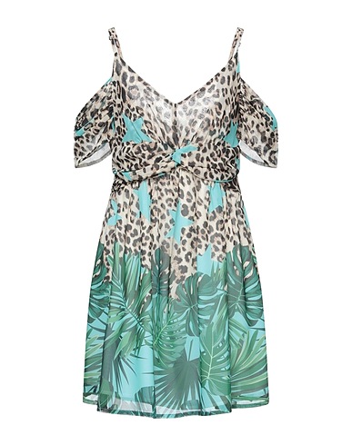RELISH Short dress Sand 100% Polyester