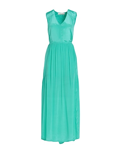 EMMA & GAIA RED Long dress Turquoise 100% Viscose