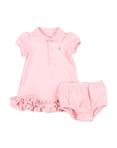 POLO RALPH LAUREN Платье для малыша Ruffled Cotton Polo Dress & Bloomer
100% Хлопок