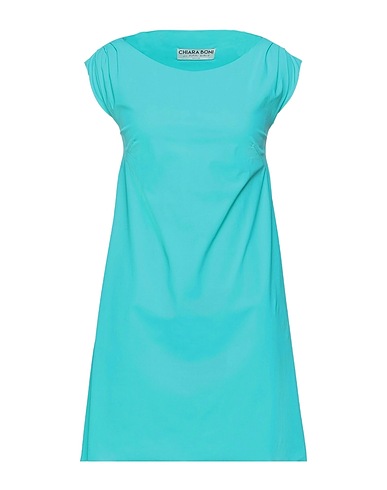 CHIARA BONI LA PETITE ROBE Vestito corto Turchese 72% Poliammide, 28% Elastan