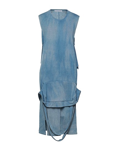 PER GOTESSON Vestito corto Blu 100% Cotone