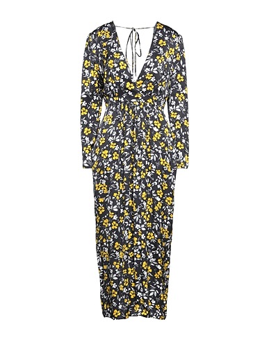 RACIL Long dress Black 100% Viscose