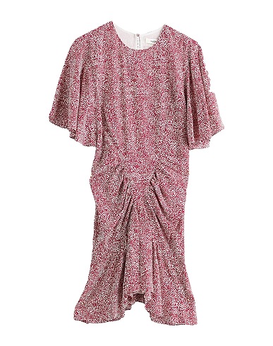 MARANT ÉTOILE ミニワンピース・ドレス レッド レーヨン 100%