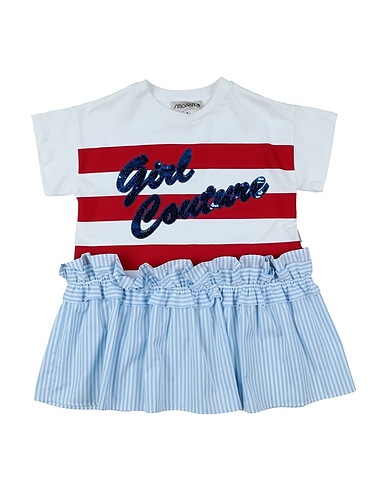 SIMONETTA Vestito Bianco 100% Cotone