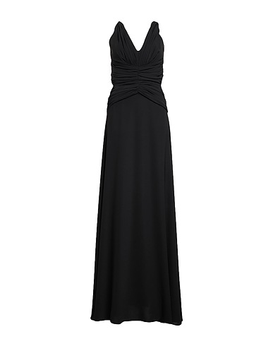 RHEA COSTA Κομψό φόρεμα Μαύρο 100% Πολυαμίδη