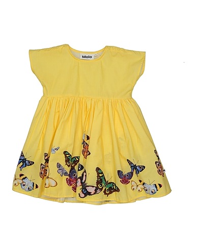MOLO Babykleid Gelb 100% Organische Baumwolle