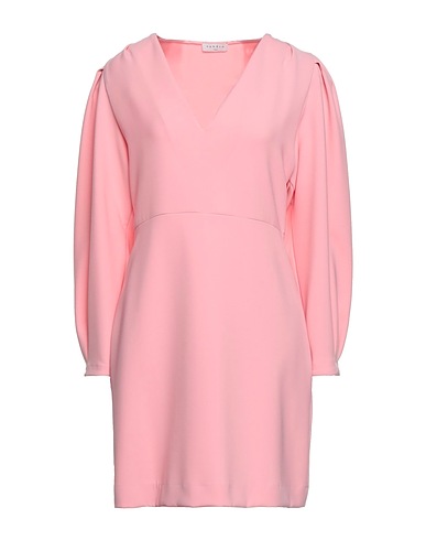 SANDRO Short dress Pink 100% Polyester