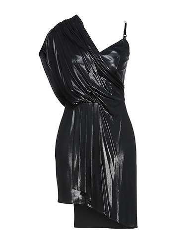 ELISABETTA FRANCHI Vestito corto Nero 100% Viscosa