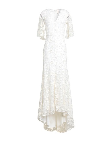 Y.A.S. Robe longue Ivoire 100% Polyester