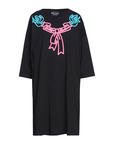 BOUTIQUE MOSCHINO Midi dress Black 100% Cotton