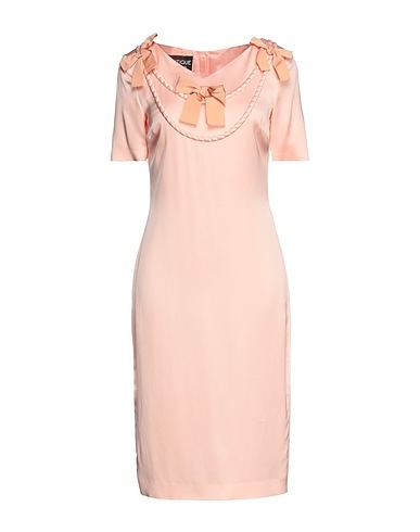 MOSCHINO Kurzes Kleid Rosa 97% Viskose, 3% Andere Fasern