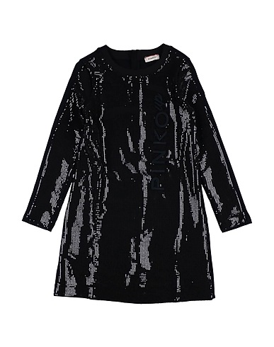 PINKO Dress Black 100% Polyester, Viscose, Nylon, Elastane