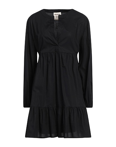 SEMICOUTURE Short dress Black 100% Cotton