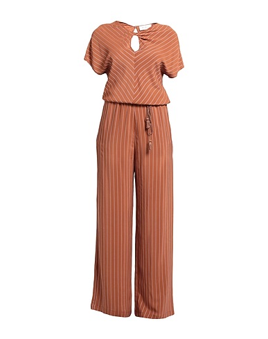 KATIA GIANNINI Overalls & Latzhosen Braun 62% Acetat, 36% Seide, 2% Polyester