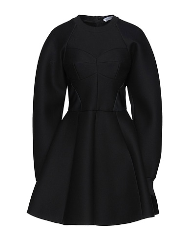 DOLCE&GABBANA Office dress Black 45% Cotton, 25% Viscose, 22% Polyamide, 8% Elastane