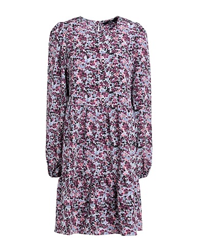 VERO MODA Short dress Purple 100% Polyester