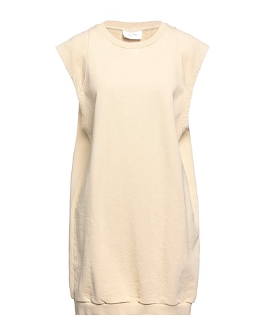 AMERICAN VINTAGE Short dress Sand 100% Cotton