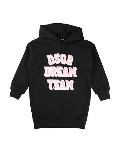 DSQUARED2 Dress Black 100% Cotton, Elastane
