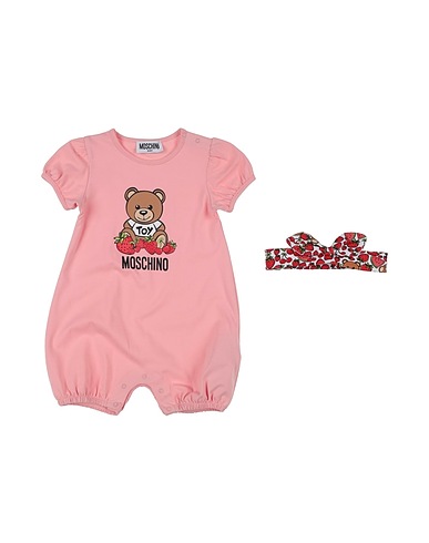 MOSCHINO BABY Set baby Rosa 95% Cotone, 5% Elastan
