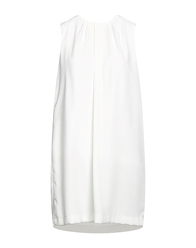 ANNIE P. Short dress White 100% Polyester