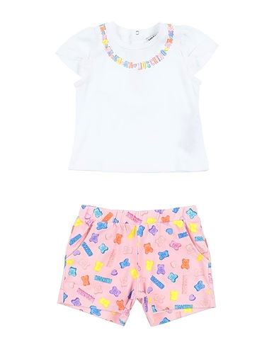 MOSCHINO BABY Baby co-ord  White 95% Cotton, 5% Elastane