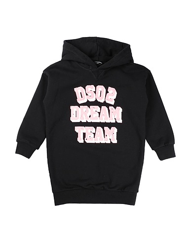 DSQUARED2 Dress Black 100% Cotton, Elastane