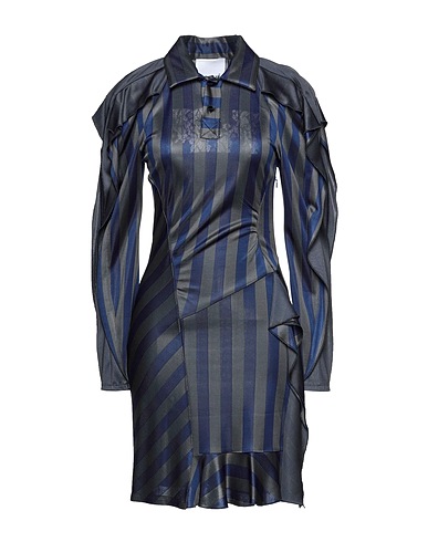 KOCHÉ Sheath dress Grey 100% Acetate, Polyamide, Viscose