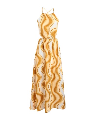 FAITHFULL Long dress LA PIEDRA MAXI DRESS
 Beige 100% Linen