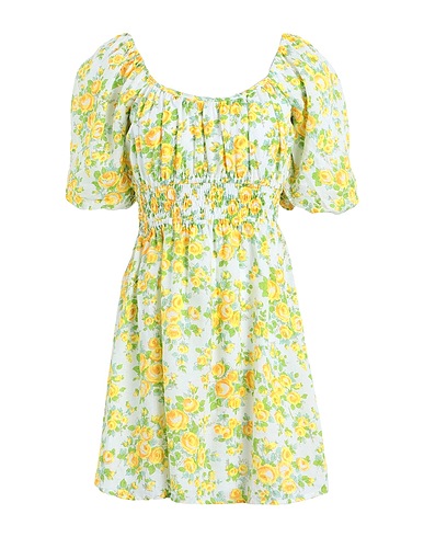 FAITHFULL Short dress AXEL MINI DRESS
 White 100% Linen