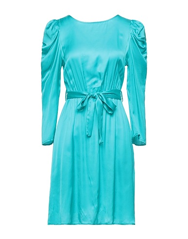 KAOS Short dress Turquoise 100% Viscose