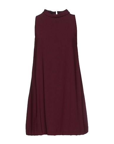 ANNIE P. Short dress Plum 100% Polyester