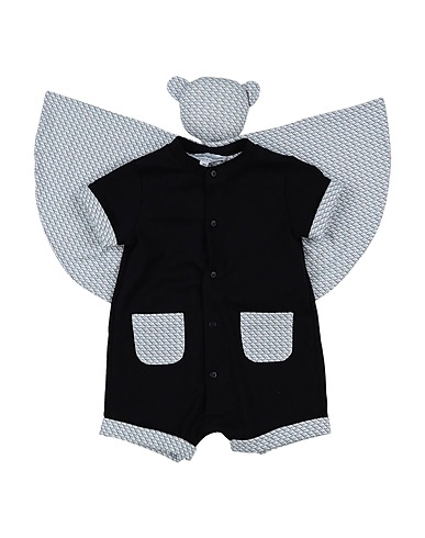 EMPORIO ARMANI Baby jumpsuit Black 100% Cotton