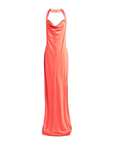 PATRIZIA PEPE SERA Long dress Salmon pink 100% Viscose