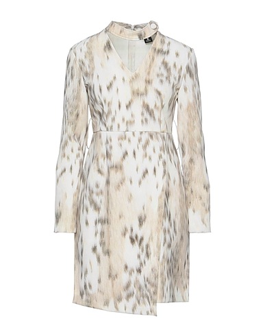 1-ONE Sheath dress Ivory 92% Polyester, 8% Elastane