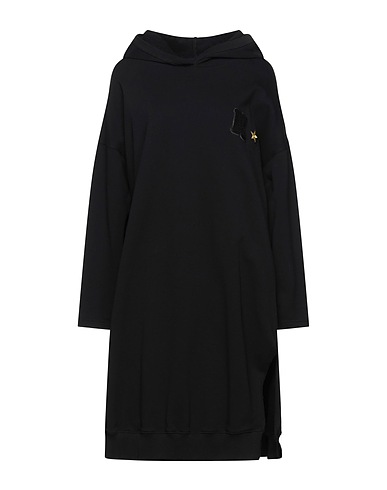 KENGSTAR Vestito midi Nero 100% Cotone