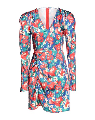 NA-KD Short dress Red 100% Polyester